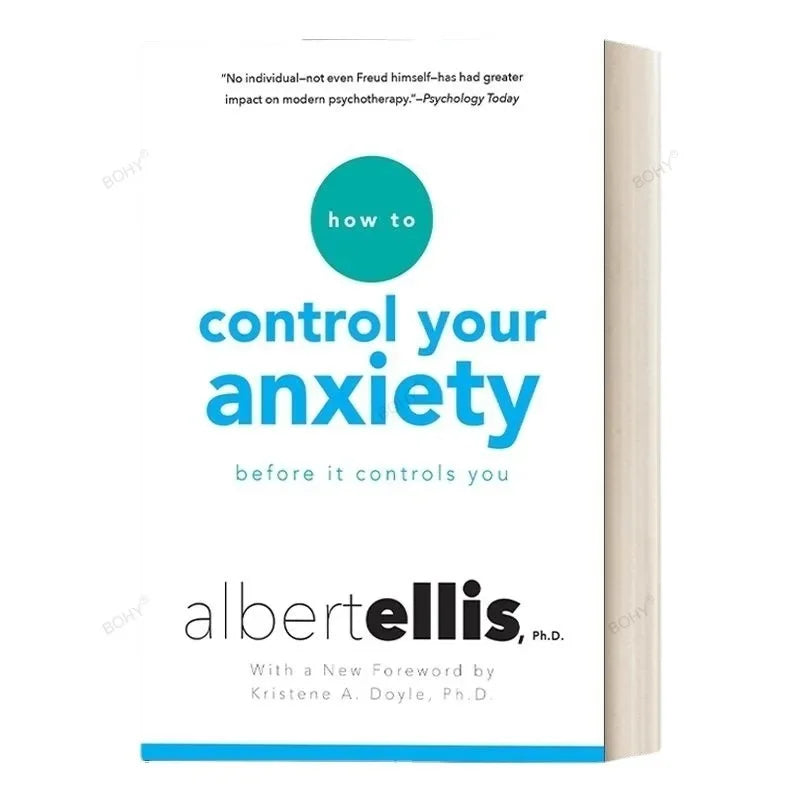 Control Your Anxiety Paperback Book