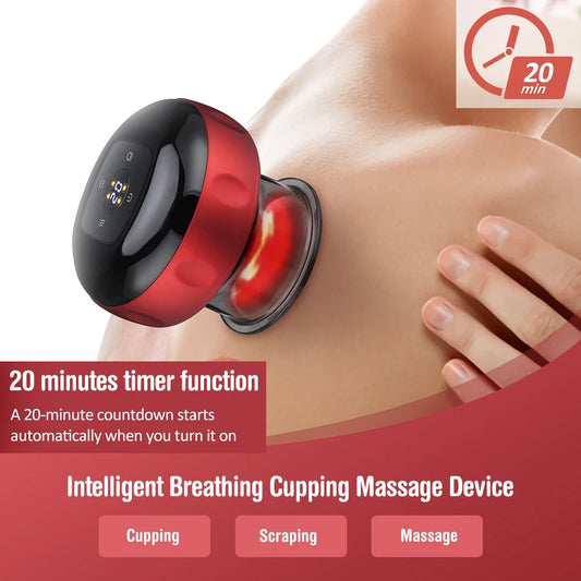 Electric Vacuum Cupping Massage Therapy Device