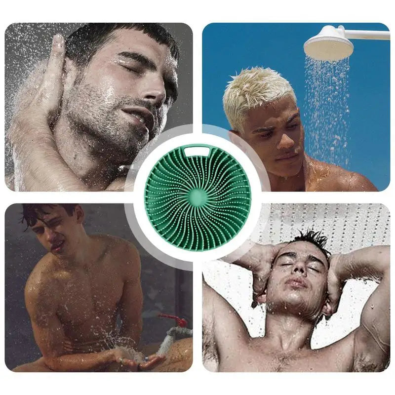 Silicone Body Scrubber Bath Brush