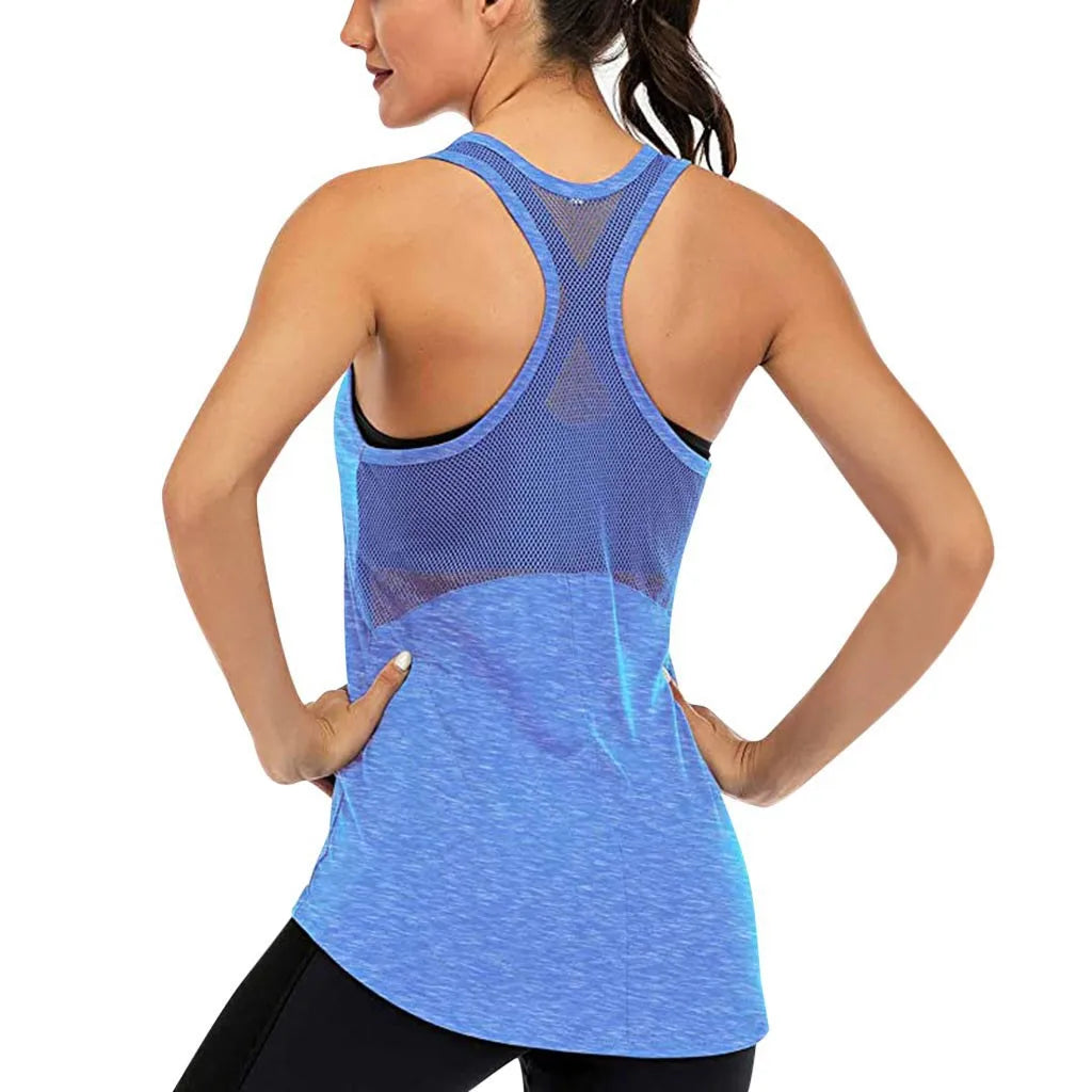 Sleeveless Athletic Tank Top