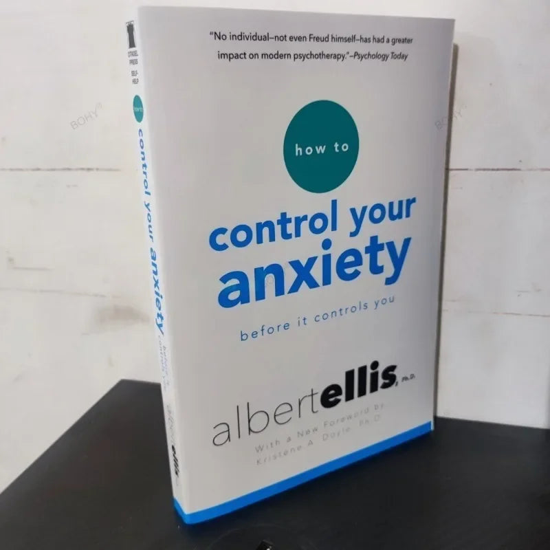 Control Your Anxiety Paperback Book