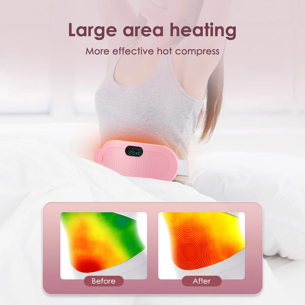 Electric Heating/Vibrating Period Pain Relief Device