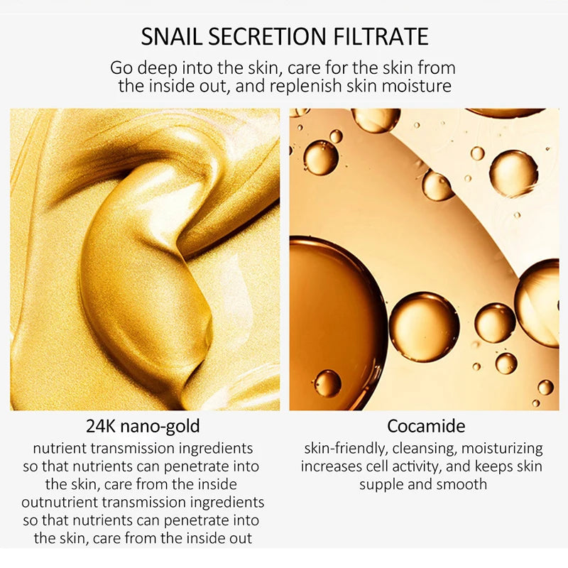 24K Gold Snail Collagen Serum