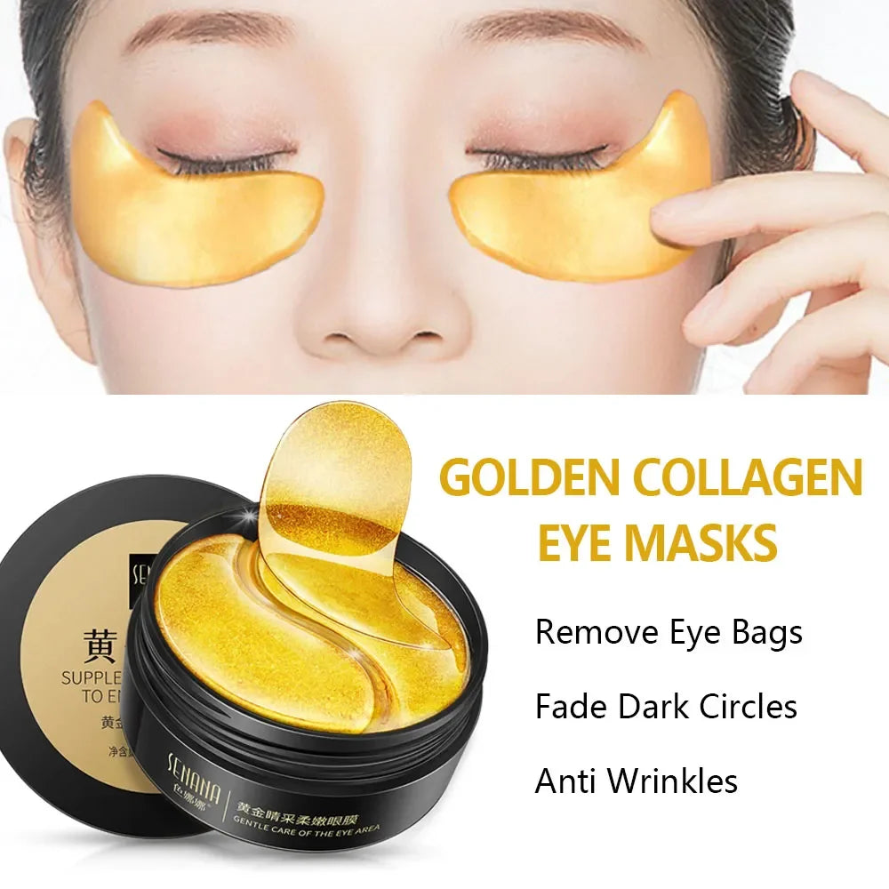 24K Gold Hyaluronic Eye Mask