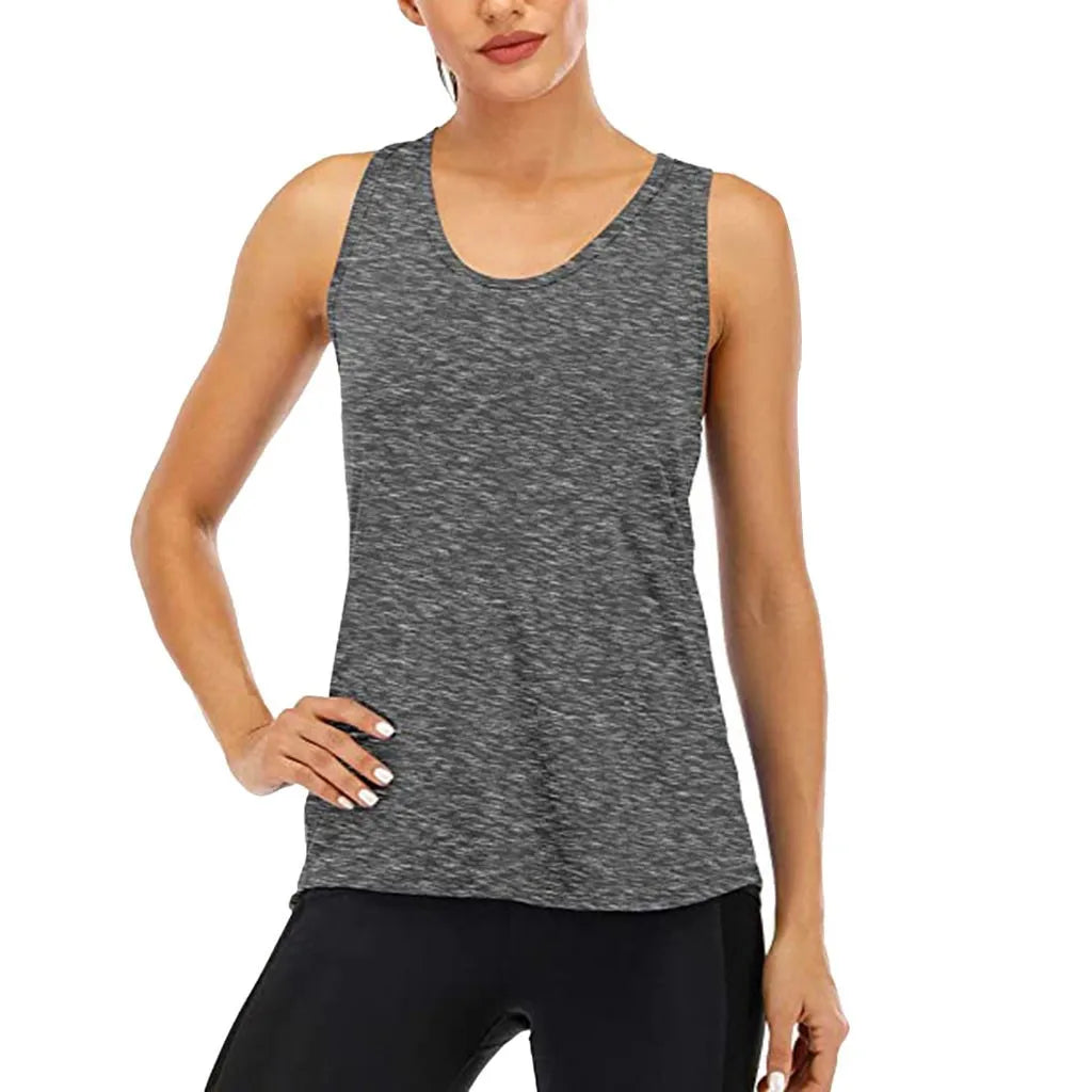 Sleeveless Athletic Tank Top