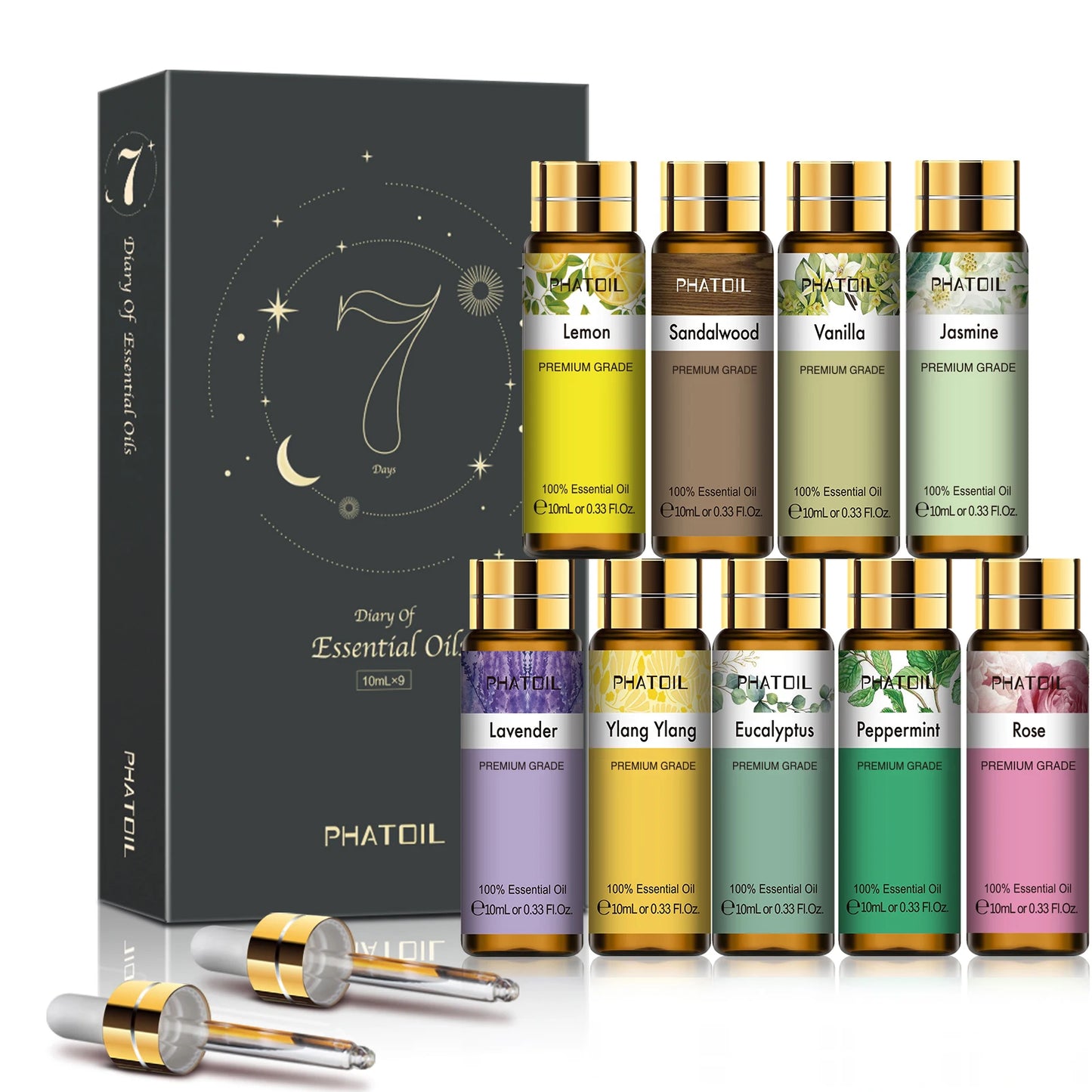 Natural Essential Oils Gift Set