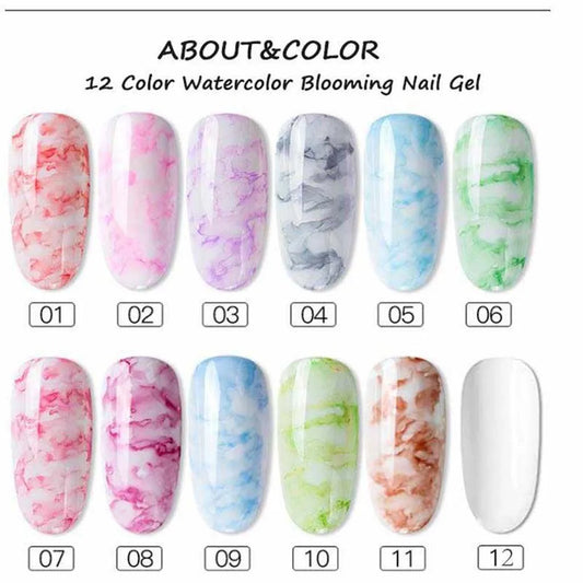 Watercolor Nail Gel