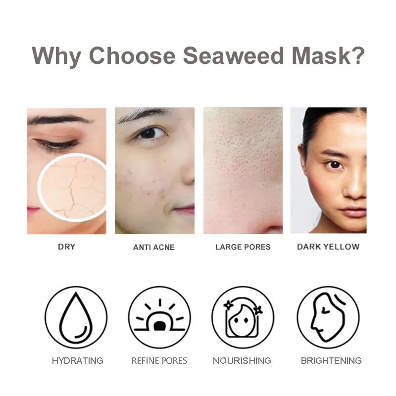 Seaweed Algae Collagen Facial Mask