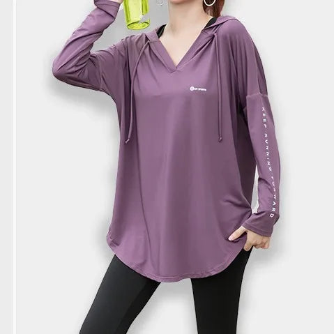 Loose Fitting Fitness Hoodie