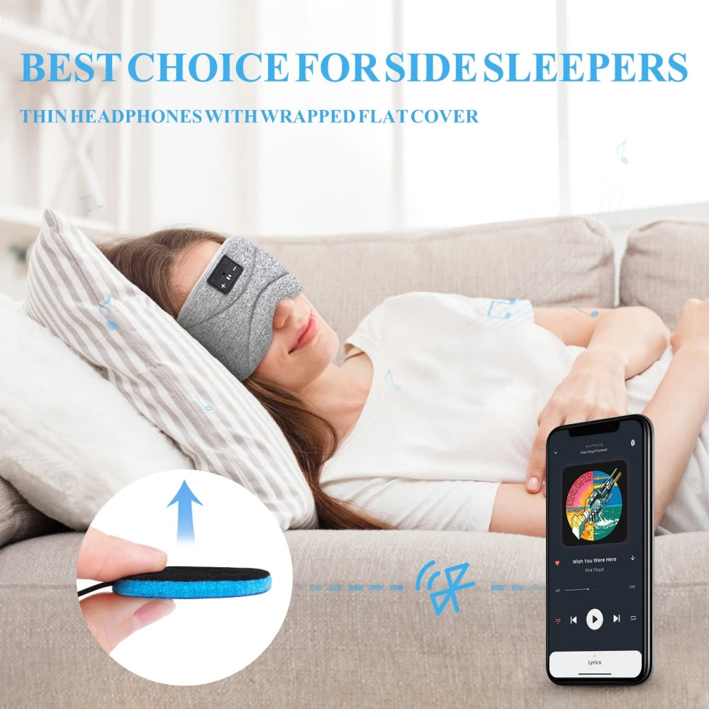 Sleep Mask with Ultra Thin Speakers