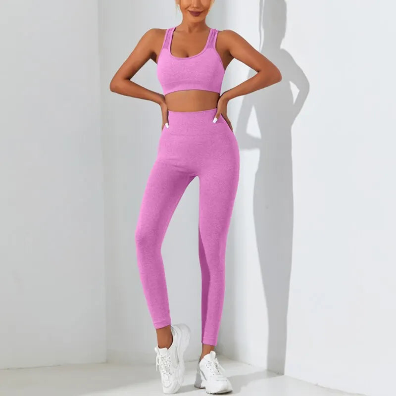 Seamless High Stretch Yoga Set