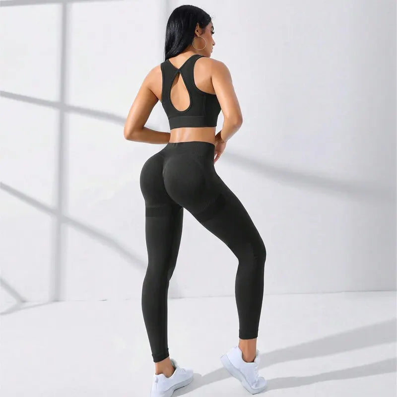 Seamless High Stretch Yoga Set