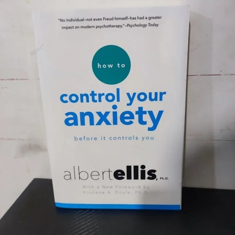 Control Your Anxiety Paperback Book