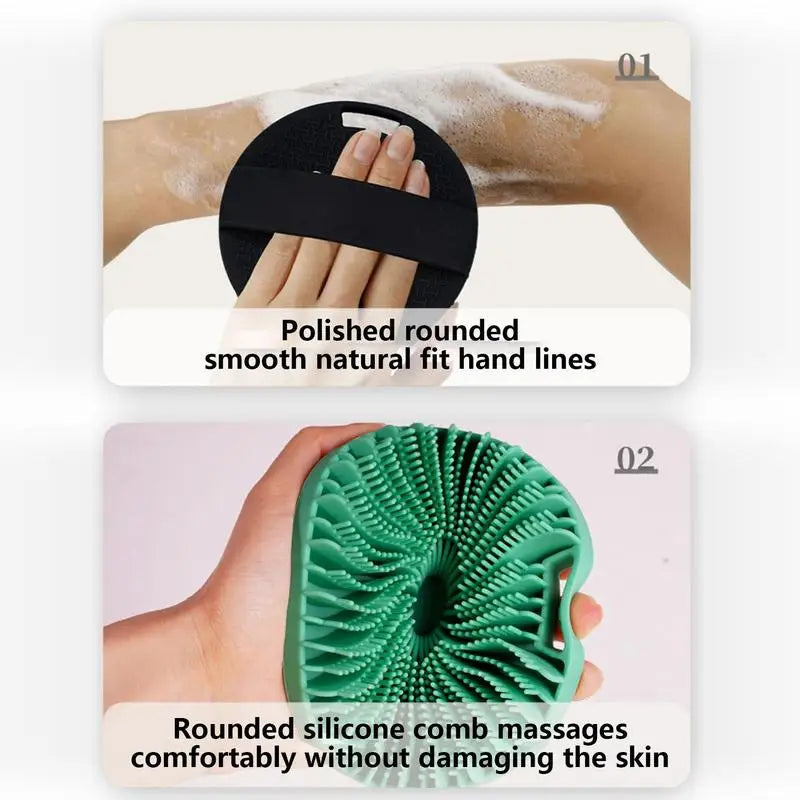 Silicone Body Scrubber Bath Brush